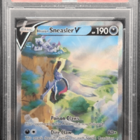 Pokémon TCG: #175 FULL ART/HISUIAN SNEASLER V | 2022 POKEMON SWORD & SHIELD ASTRAL RADIANCE - PSA 10 - Image 1