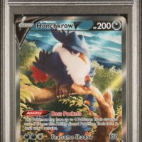 Pokémon TCG: #162 FULL ART/HONCHKROW V | 2022 POKEMON SWORD & SHIELD BRILLIANT STARS - PSA 10 - Image 1