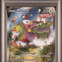 Pok&Atilde;&copy;mon TCG: #185 FULL ART/TORNADUS V | 2021 POKEMON SWORD & SHIELD CHILLING REIGN - PSA 10 - Image 1