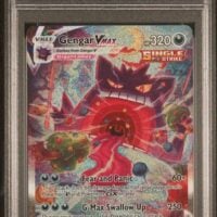Pokémon TCG: #271 FULL ART/GENGAR VMAX | 2021 POKEMON SWORD & SHIELD FUSION STRIKE SECRET - PSA 10 - Image 1