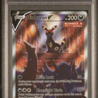 Pokémon TCG: #189 FULL ART/UMBREON V | 2021 POKEMON SWORD & SHIELD EVOLVING SKIES - PSA 10 - Image 1