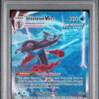 Pokémon TCG: #266 FULL ART/INTELEON VMAX | 2021 POKEMON SWORD & SHIELD FUSION STRIKE SECRET - PSA 10 - Image 1