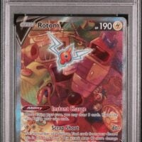 Pokémon TCG: #177 FULL ART/ROTOM V | 2022 POKEMON SWORD & SHIELD LOST ORIGIN - PSA 10 - Image 1