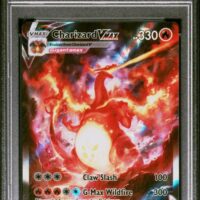 Pokémon TCG: #261 FULL ART/CHARIZARD VMAX | 2022 POKEMON SWSH BLACK STAR PROMO SWORD & SHIELD ULTRA-PREMIUM COLLECTION-CHARIZARD - PSA 10 - Image 1