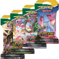 Pokémon TCG: Evolving Skies - Sleeved Booster Pack - ART SET - Image 1