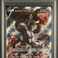 Pok&Atilde;&copy;mon TCG: #151 FULL ART/SINGLE STRIKE URSHIFU V | 2021 POKEMON SWORD & SHIELD BATTLE STYLES - PSA 10 - Image 1