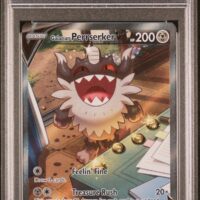 Pokémon TCG: #184 FULL ART/GALARIAN PERRSERKER V | 2022 POKEMON SWORD & SHIELD LOST ORIGIN - PSA 10 - Image 1