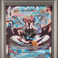 Pokémon TCG: #170 FULL ART/RAPID STRIKE URSHIFU VMAX | 2021 POKEMON SWORD & SHIELD BATTLE STYLES SECRET - PSA 10 - Image 1