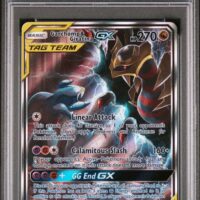 Pokémon TCG: SM193 FULL ART/GARCHOMP & GIRATINA GX | 2019 POKEMON SM BLACK STAR PROMO POWER PARTNERSHIP TINS - PSA 10 - Image 1