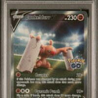 Pokémon TCG: #074 FULL ART/CONKELDURR V | 2022 POKEMON GO - PSA 10 - Image 1