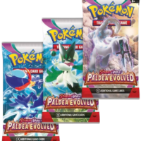 Pokémon TCG: Paldea Evolved 3 Pack Blister [Tinkatink] - Image 2