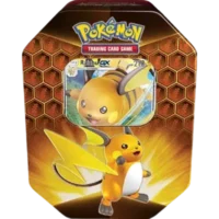 Pokémon TCG: Hidden Fates Tin [Raichu GX] - Image 1