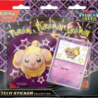 Pokémon TCG: Paldean Fates Tech Sticker Collection [Fidough] - Image 1