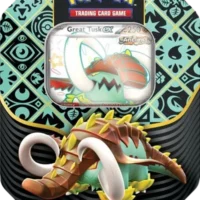 Pokémon TCG: Paldean Fates International Tin [Great Tusk ex] - Image 1