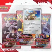 Pokémon TCG: Destined Rivals 3 Pack Blister [Kangaskhan] - Image 1
