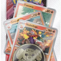 Pokémon TCG: Destined Rivals Premium Checklane Blister [Skeledirge] - Image 1