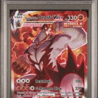 Pokémon TCG: #168 FULL ART/SINGLE STRIKE URSHIFU VMAX | 2021 POKEMON SWORD & SHIELD BATTLE STYLES SECRET - PSA 10 - Image 1