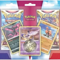Pokémon TCG: Enhanced 2-Pack Blister Pack [Galarian Articuno, Galarian Zapdos, & Galarian Moltres] - Image 1