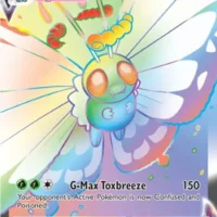 Pok&Atilde;&copy;mon TCG: Butterfree VMAX (Secret)  [190/189] - Darkness Ablaze - Image 1