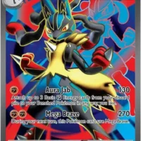 Pok&Atilde;&copy;mon TCG: Mega Lucario ex [160/132] - Mega Evolution - Image 1