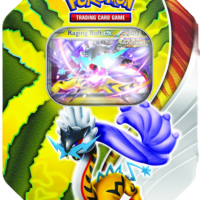 Pokémon TCG: Paradox Destinies Tin [Raging Bolt ex] - English - Image 1