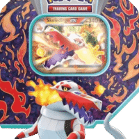 Pokémon TCG: Paldea Partners Tin [Skeledirge ex] - English - Image 1