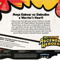 Pokémon TCG: Mega Evolution Ascended Heroes Mega Emboar ex Box - Image 6