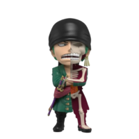 Mighty Jaxx One Piece Zoro Figure – XXRAY Wanted Series - Image 1