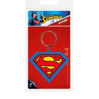 Pyramid DC Comics Superman Shield Keychain - Image 1