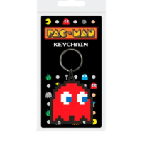 Pyramid Pac-Man Blinky Keychain - Image 1