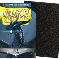 Dragon Shield Matte Sleeves Jet Black 100 Count - Image 2