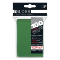 Ultra Pro Standard Sleeves Green 100 Pack - Image 1