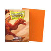 Dragon Shield Matte Sleeves Amber Orange 100 Count - Image 2