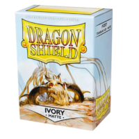 Dragon Shield Matte Sleeves Ivory 100 Count - Image 1