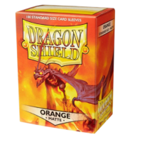 Dragon Shield Matte Sleeves Orange 100 Count - Image 1