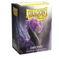 Dragon Shield Dual Matte Sleeves Orchid 100 Count - Image 1