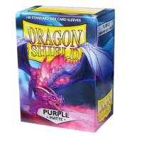 Dragon Shield Matte Sleeves Purple 100 Count - Image 1