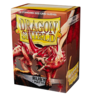 Dragon Shield Matte Sleeves Ruby 100 Count - Image 1