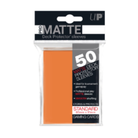 Ultra Pro Pro-Matte Sleeves Orange 50 Pack - Image 1