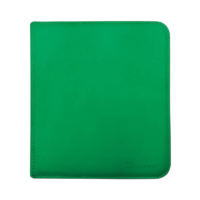 Ultra Pro Zippered 12-Pocket Binder Green - Image 1