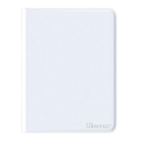 Ultra Pro Zippered 12-Pocket Binder White - Image 1