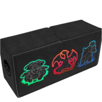 Ultra Pro Pokemon Alcove Vault Deck Box Neon Kanto - Image 1