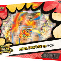 Pokémon TCG: Mega Evolution Ascended Heroes Mega Emboar ex Box - Image 1