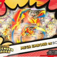Pokémon TCG: Mega Evolution Ascended Heroes Mega Emboar ex Box - Image 2