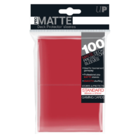 Ultra Pro Pro-Matte Sleeves Red 100 Pack - Image 1