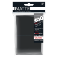 Ultra Pro Pro-Matte Sleeves Black 100 Pack - Image 1