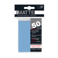 Ultra Pro Pro-Matte Sleeves Light Blue 50 Pack - Image 1