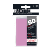 Ultra Pro Pro-Matte Sleeves Pink 50 Pack - Image 1