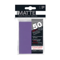 Ultra Pro Pro-Matte Sleeves Purple 50 Pack - Image 1