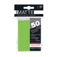Ultra Pro Pro-Matte Sleeves Lime Green 50 Pack - Image 1